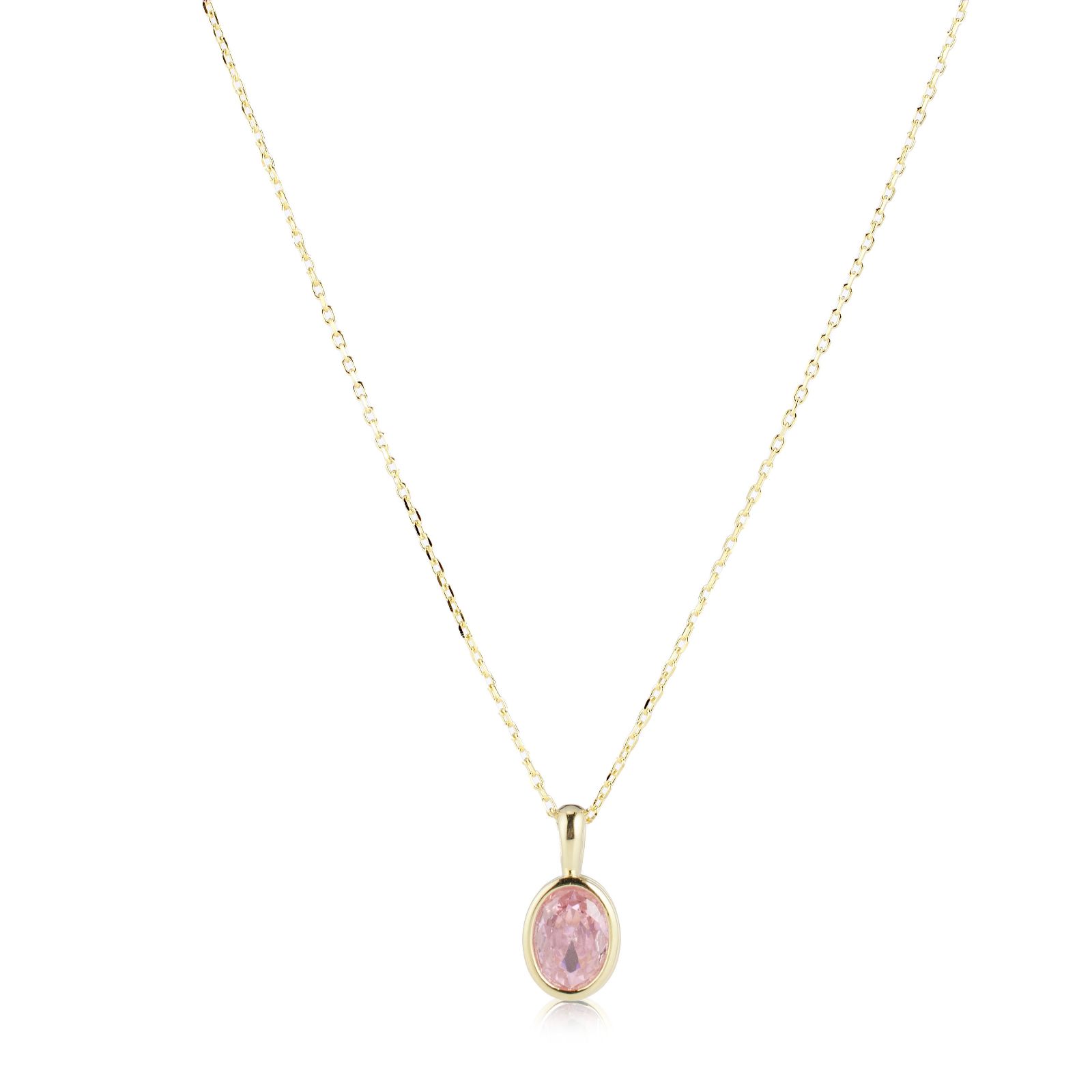 Diamonique 1.5ct tw Birthstone Pendant Necklace in Gift Box