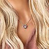Clogau Always In My Heart White Topaz Pendant Sterling Silver & 9ct Gold, 1 of 1