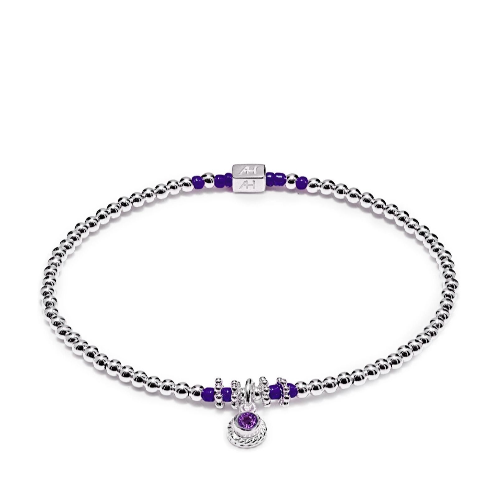 Annie Haak Zodiac Silver Birthstone Bracelet Sterling Silver