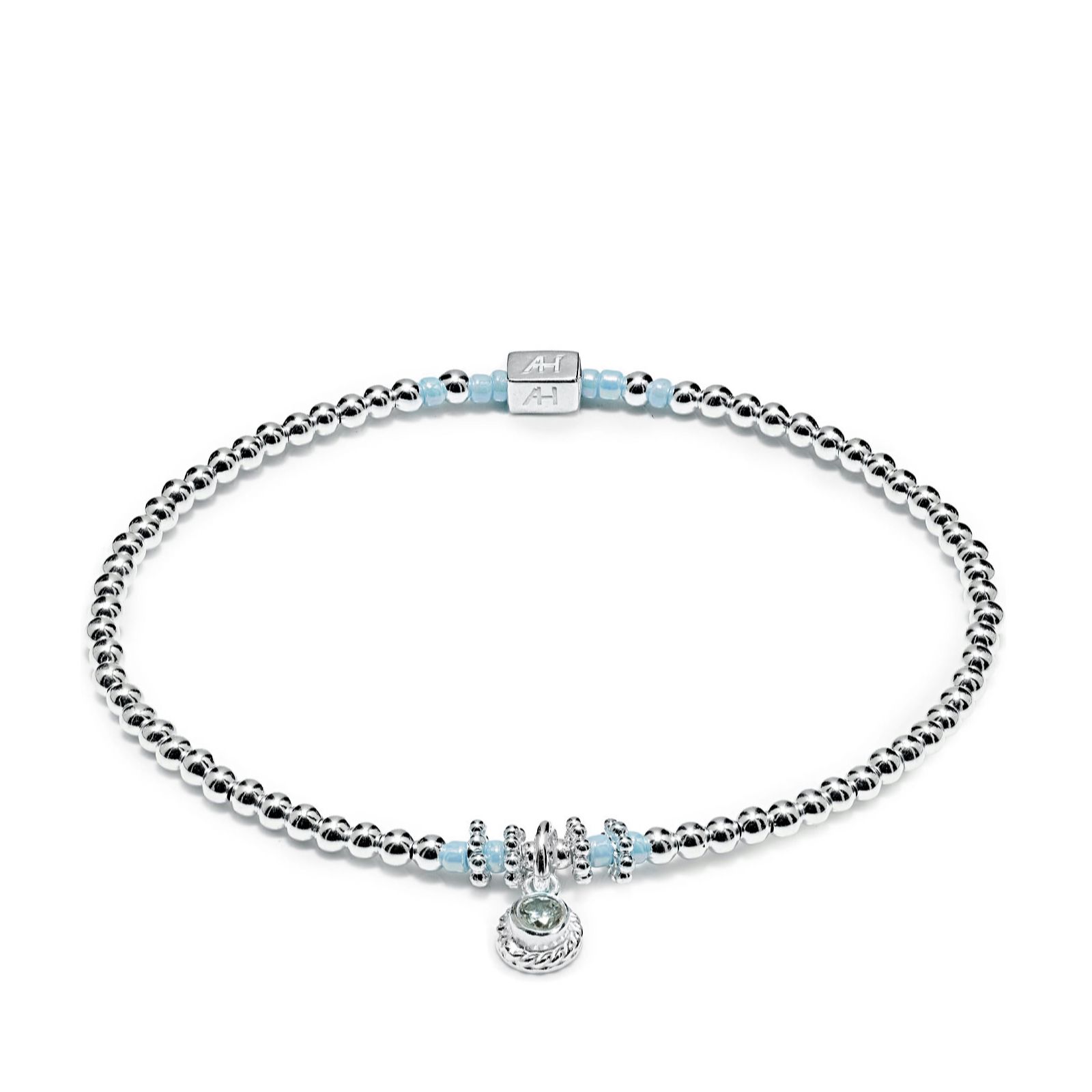 Annie Haak Zodiac Silver Birthstone Bracelet Sterling Silver