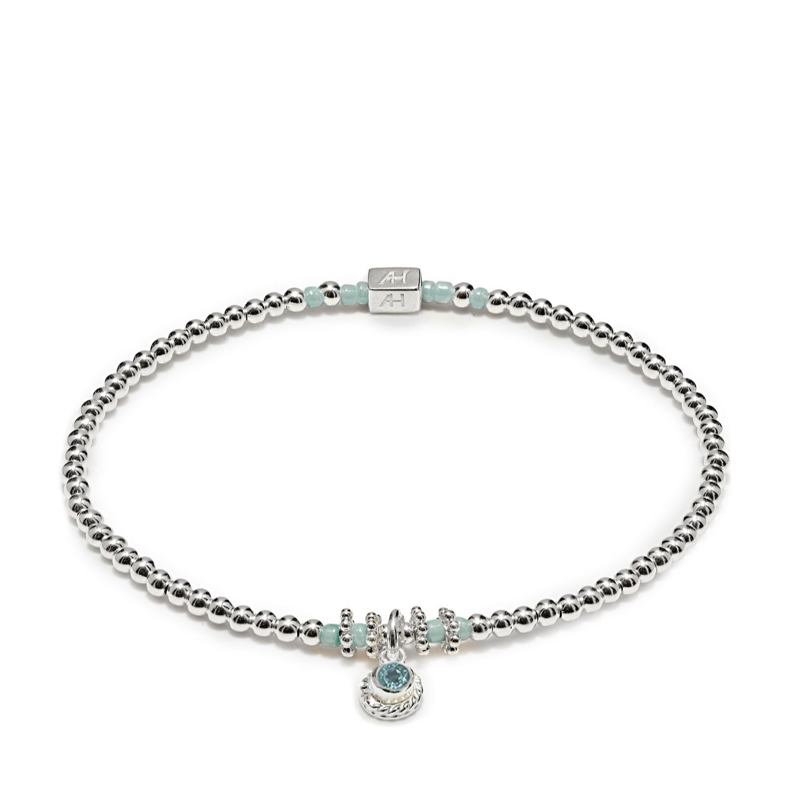 Annie Haak Zodiac Silver Birthstone Bracelet Sterling Silver