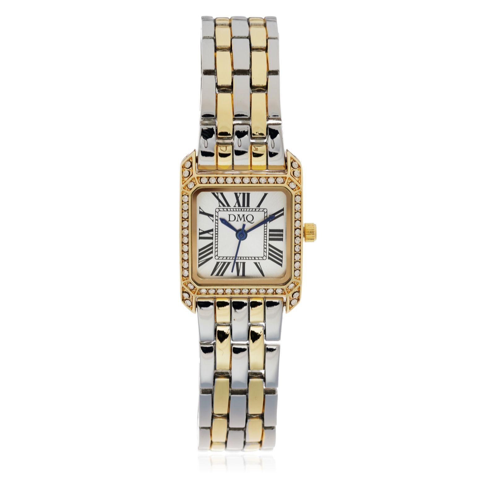 Diamonique 0.47ct tw Classic Link Watch
