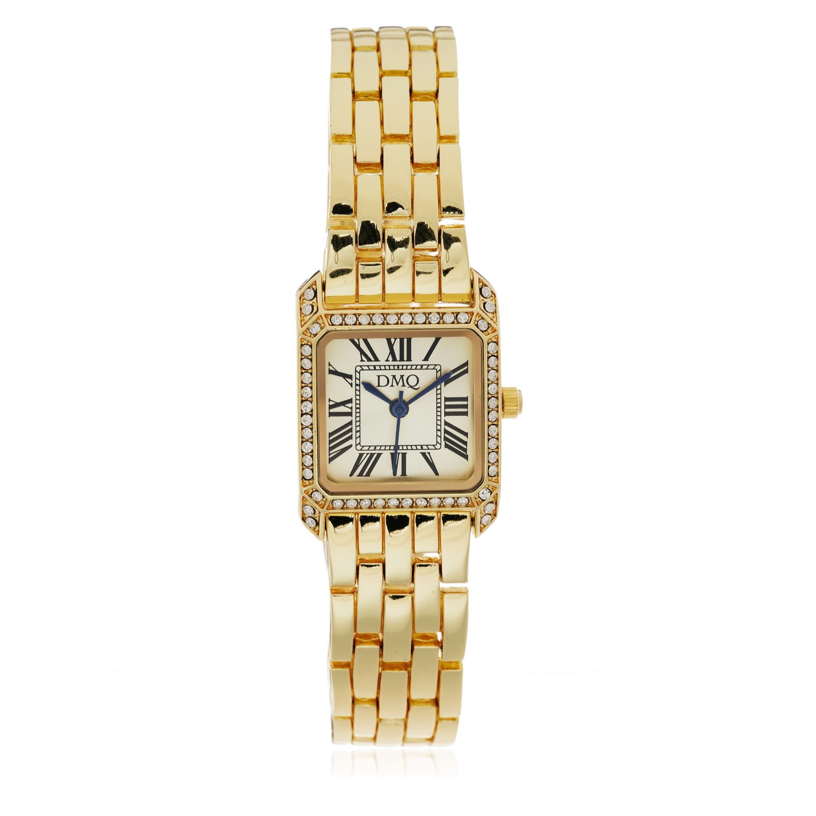 Diamonique 0.47ct tw Classic Link Watch