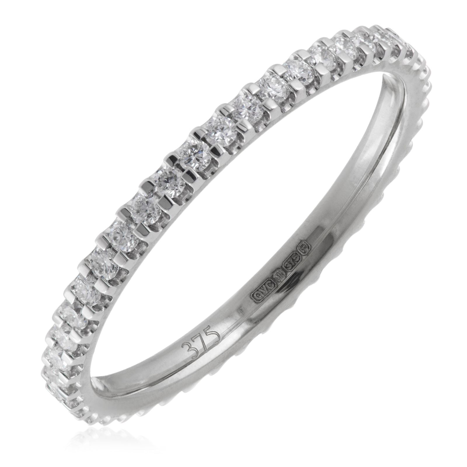 0.50ct Diamond Eternity Ring 9ct Gold