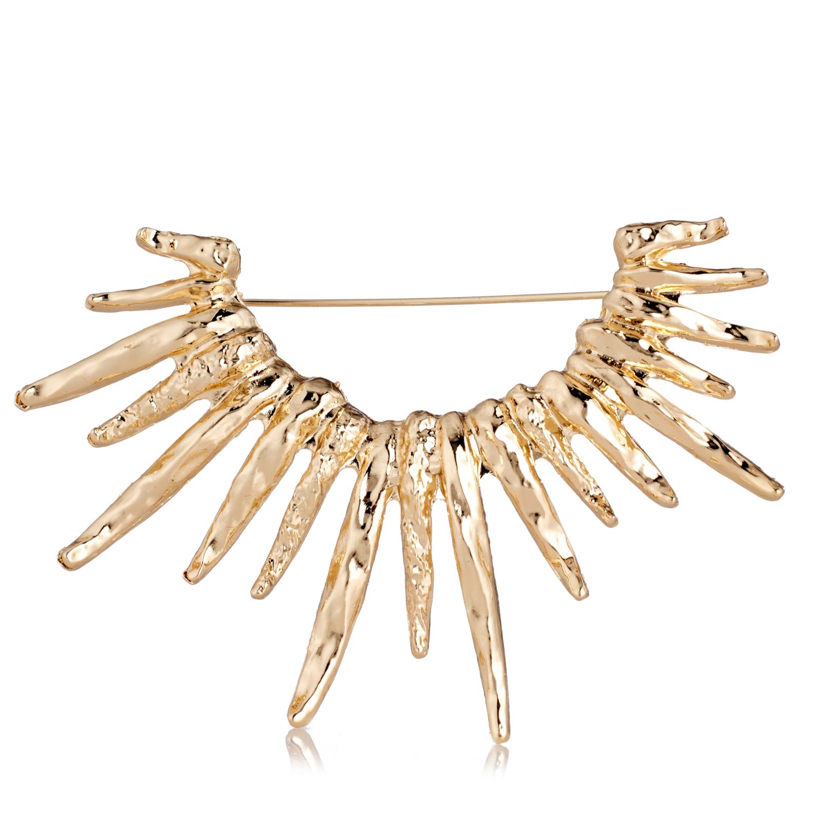 Malika Sunburst Brooch