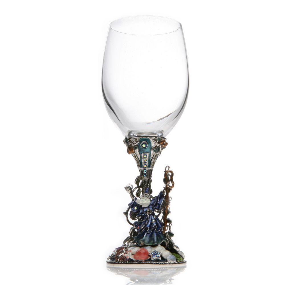 Kirks Folly Merlin Magic Goblet Glass - QVC UK