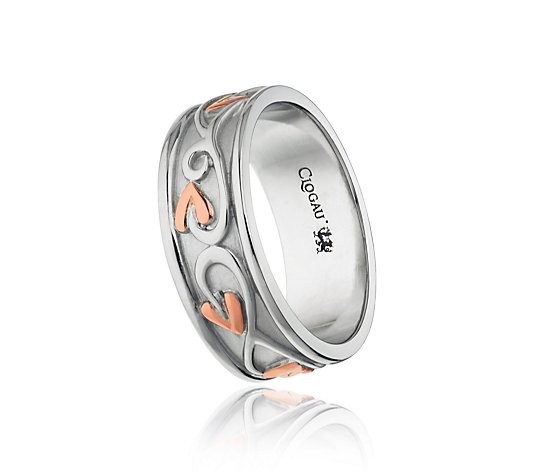Clogau Tree of Life Ring Sterling Silver & 9ct Gold