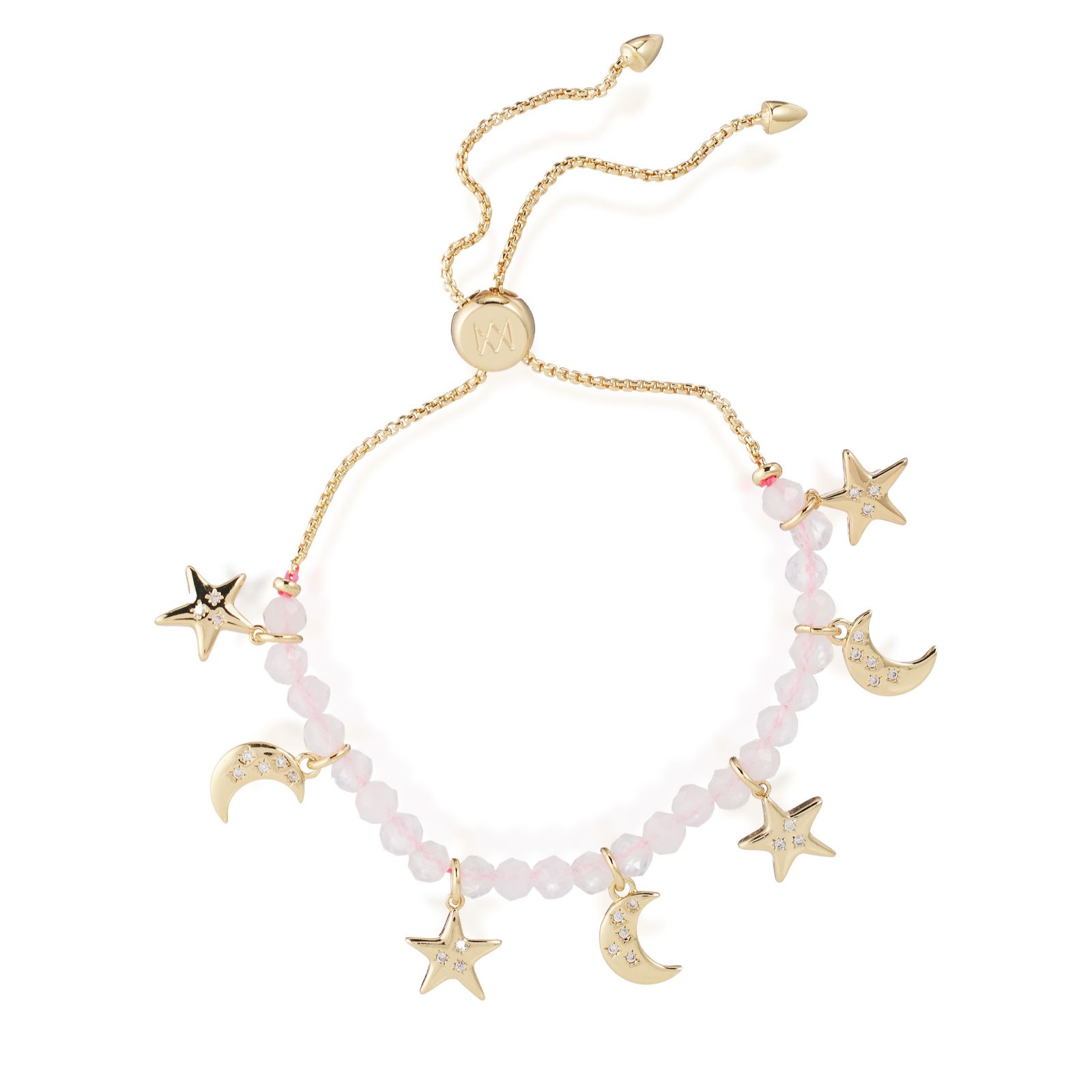 Tess Daly My Jewellery List To the Moon & Stars Semi Precious Bracelet