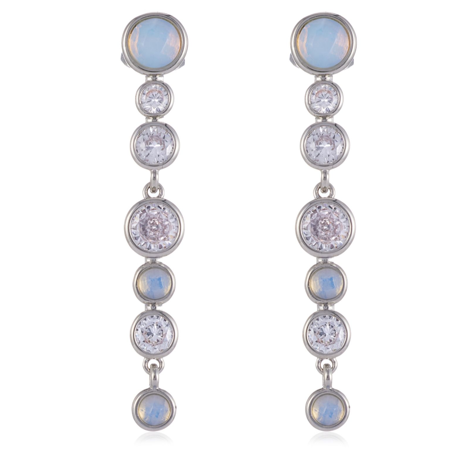 Tess Daly My Jewellery List Falling Circle Drop Earrings