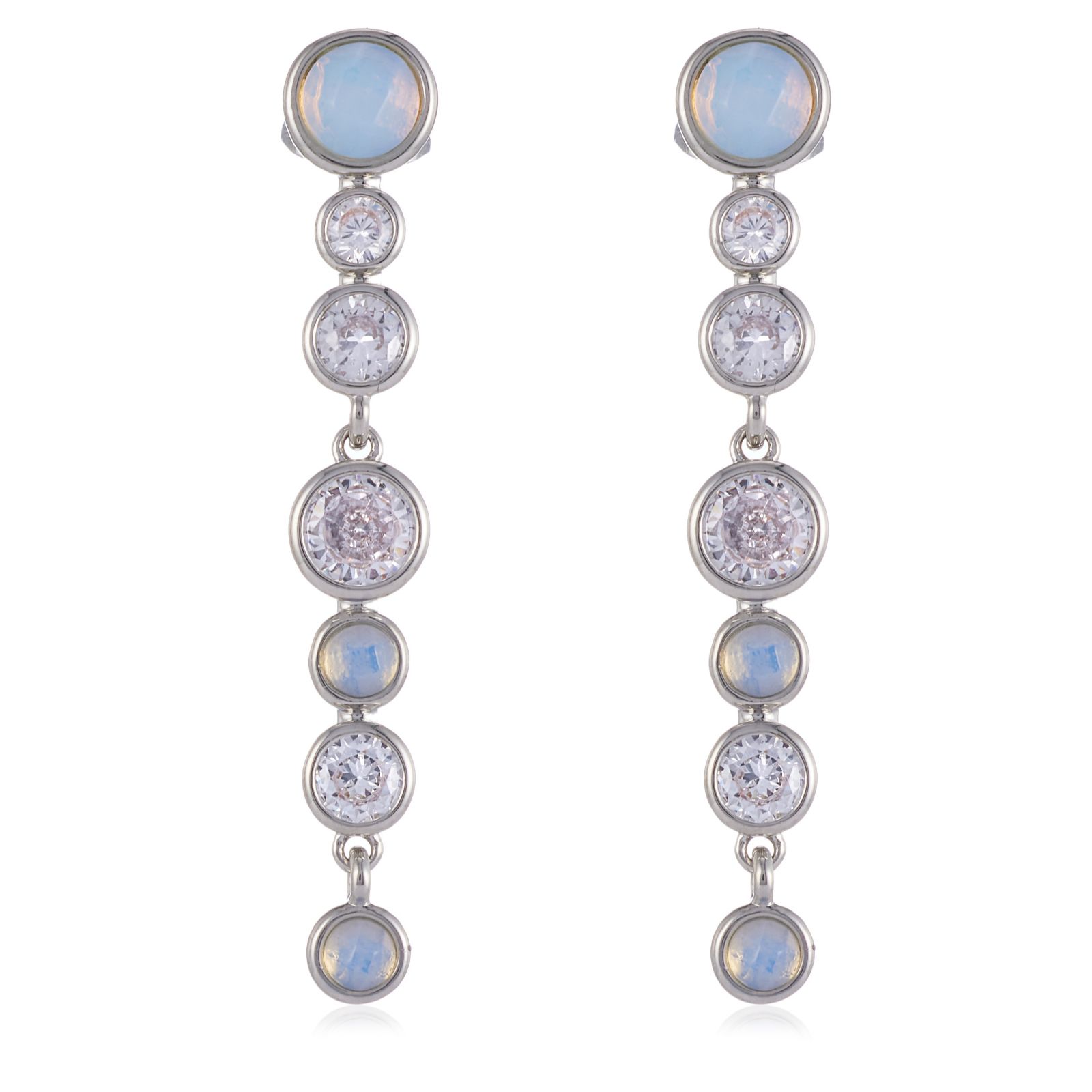 Tess Daly My Jewellery List Falling Circle Drop Earrings