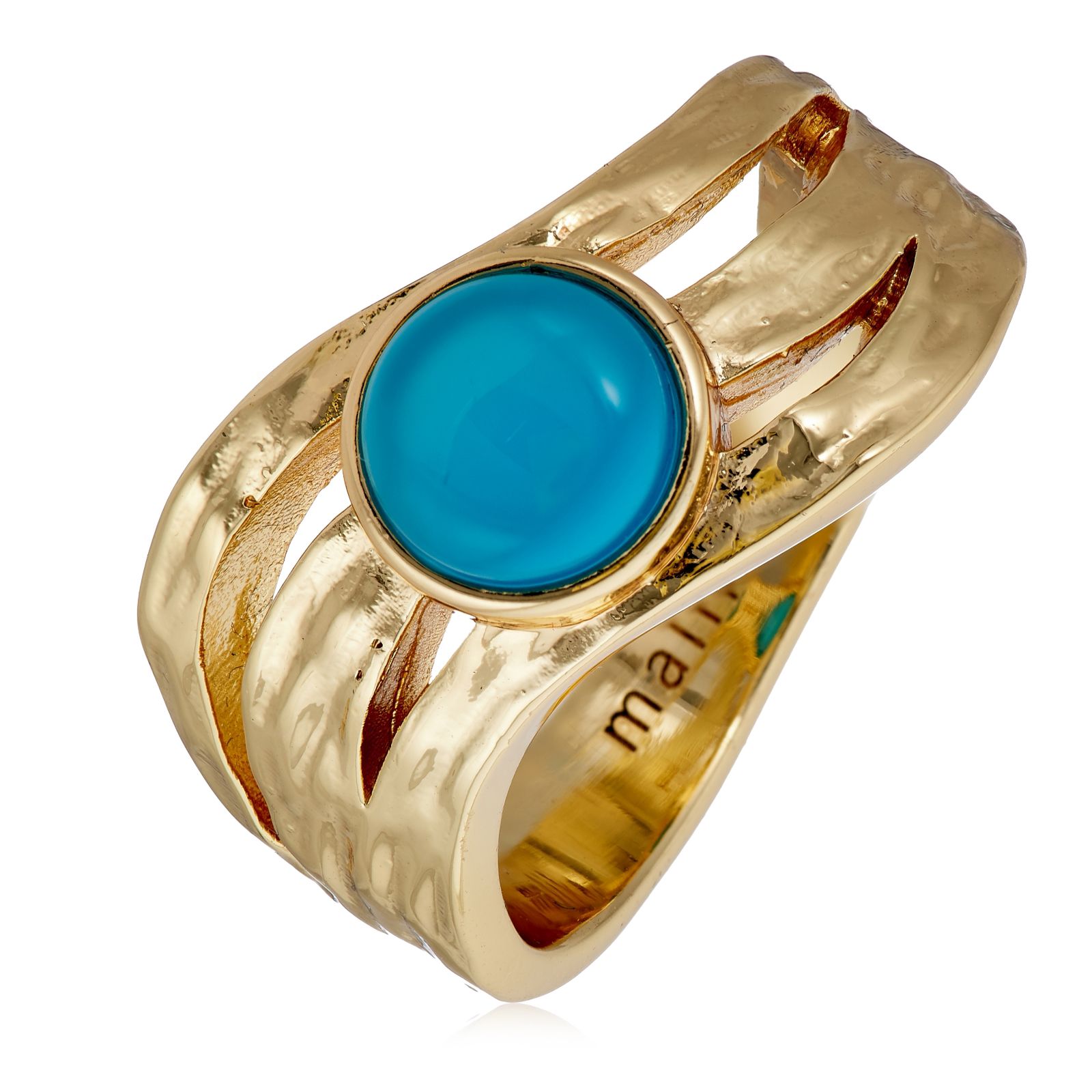 Malika Semi Precious Band Ring