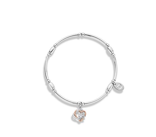 Clogau Always in my Heart Affinity Bracelet Sterling Silver & 9ct Gold