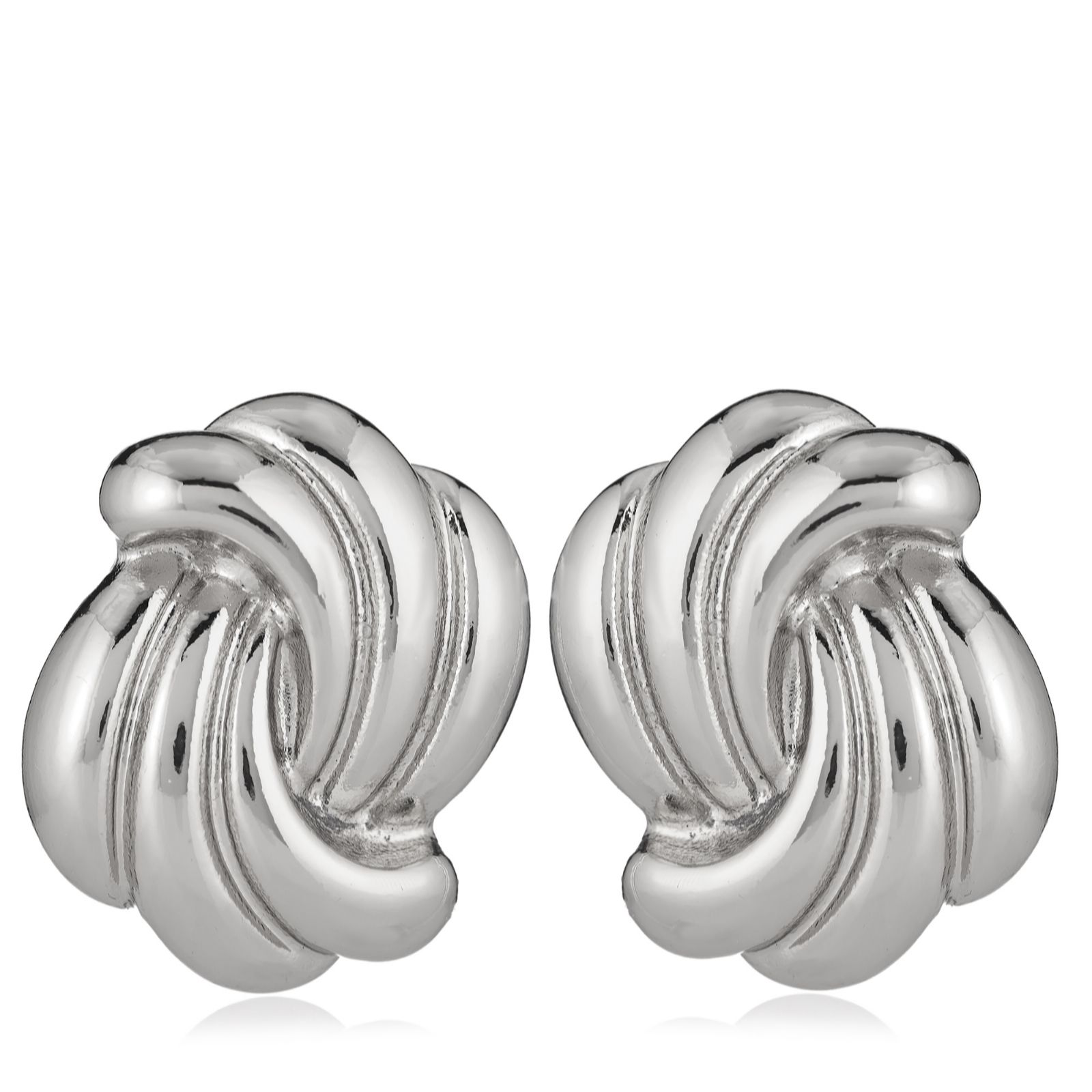 Malika Oval Swirl Studs