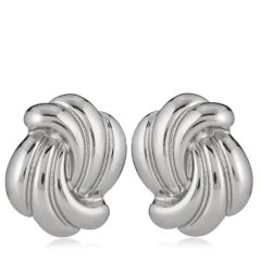 Malika Oval Swirl Studs