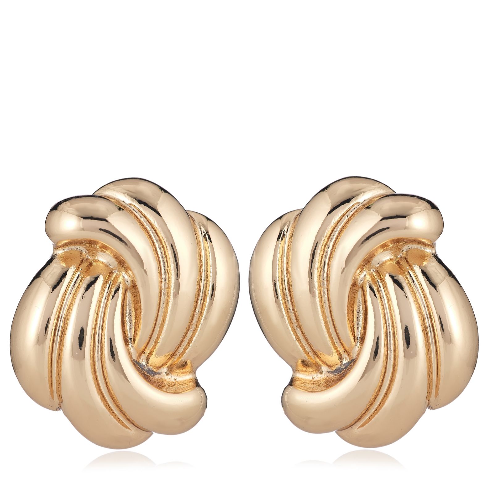 Malika Oval Swirl Studs