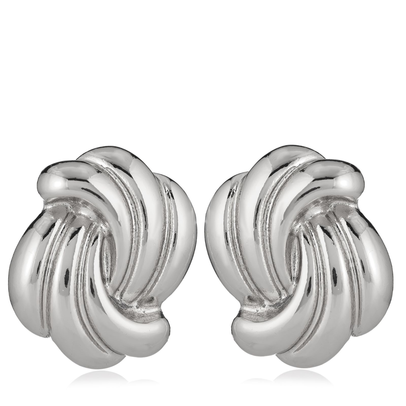 Malika Oval Swirl Studs