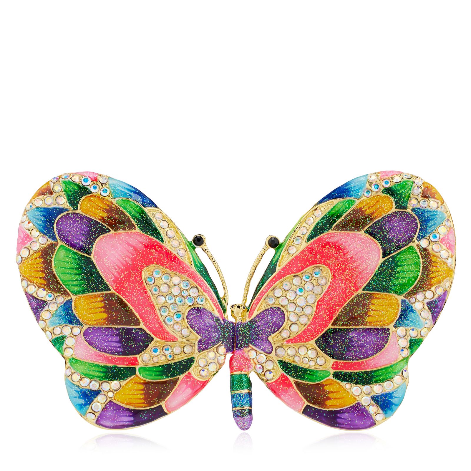 Butler & Wilson Butterfly Compact Mirror