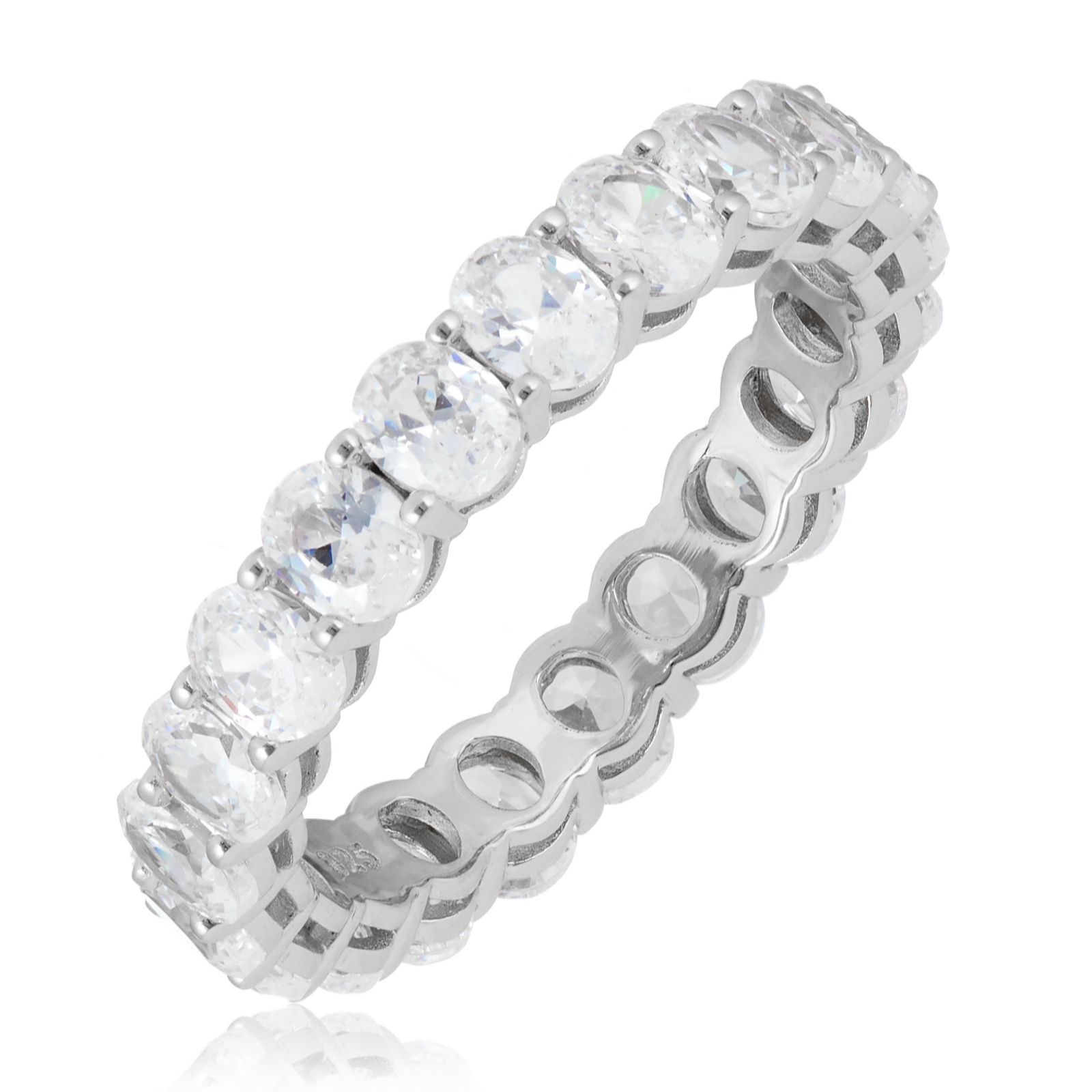 Qvc diamonique eternity rings discount