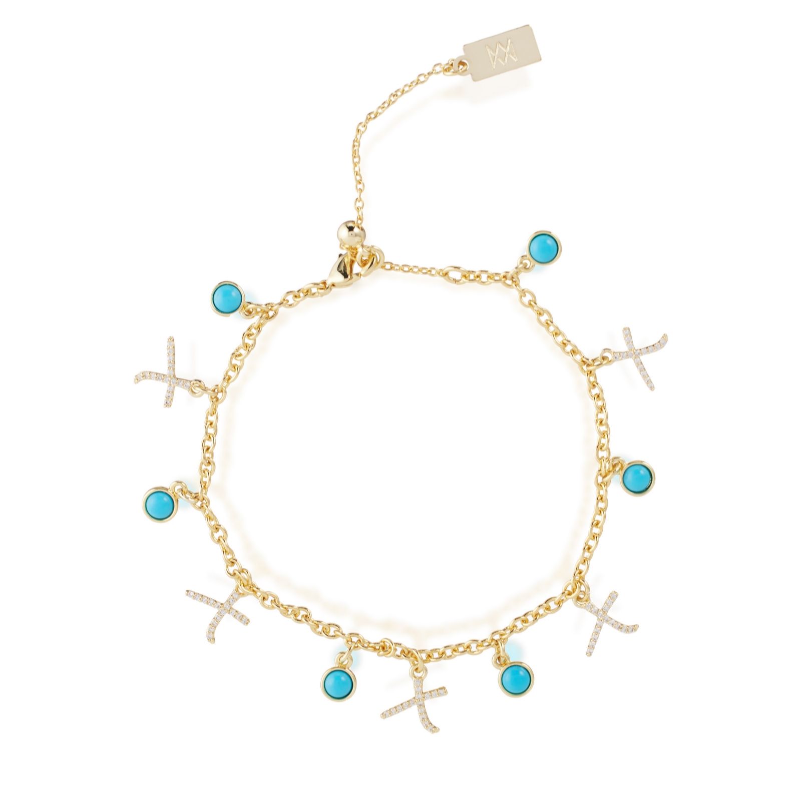 Tess Daly My Jewellery List XO Kisses Semi Precious Bracelet