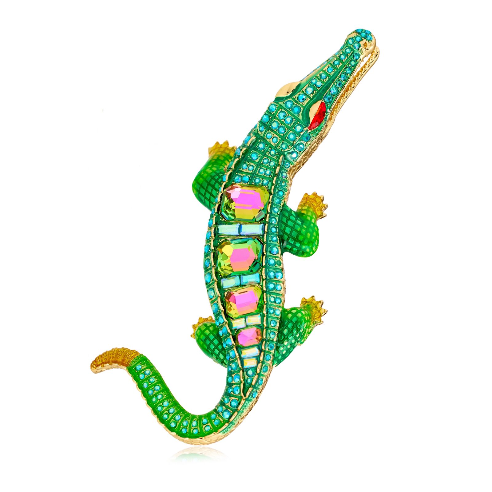 Butler & Wilson Crocodile Brooch