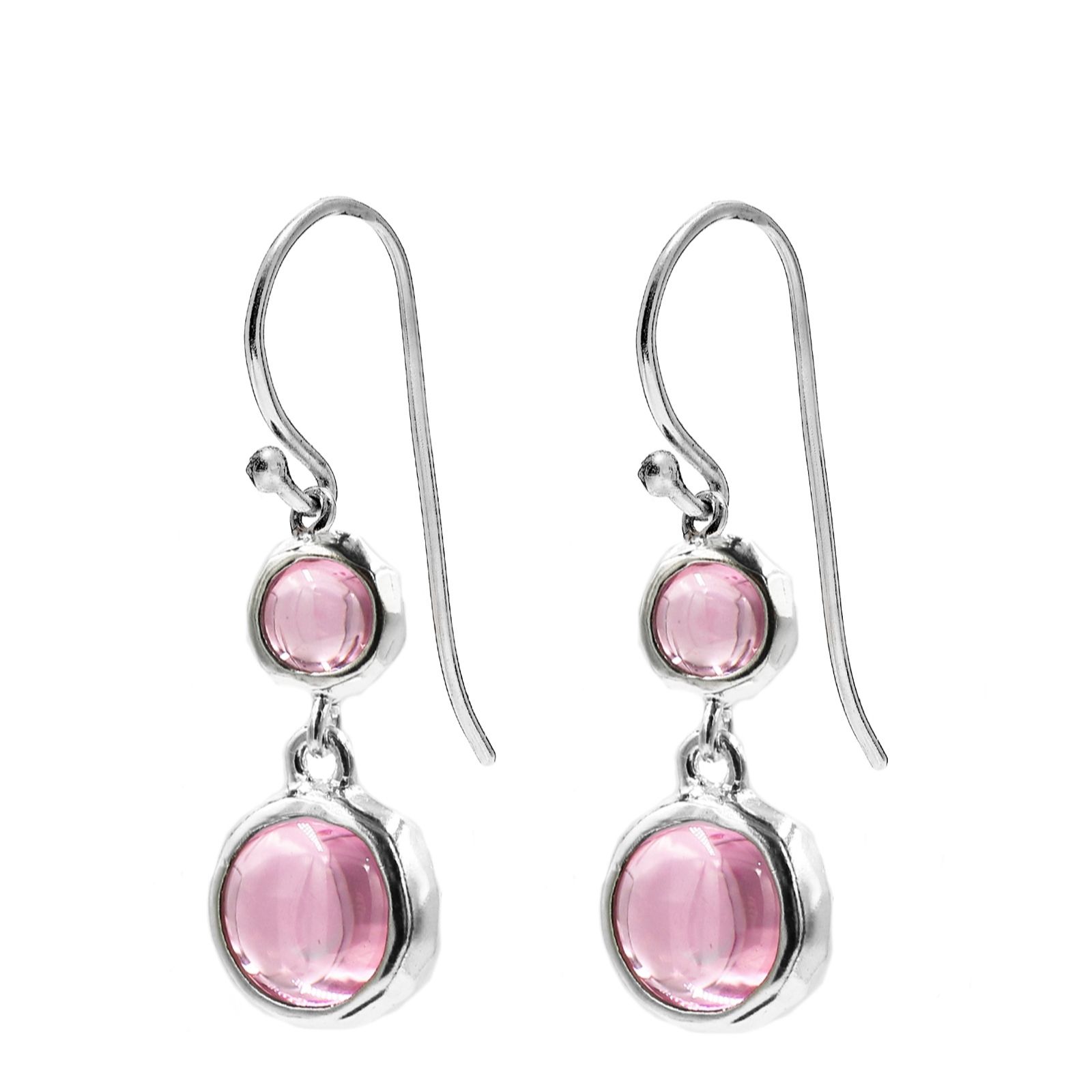 Annie Haak Crystal Dangle Earrings Sterling Silver