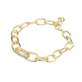Diamonique Edit 1ct tw Multi Link Pave Bracelet