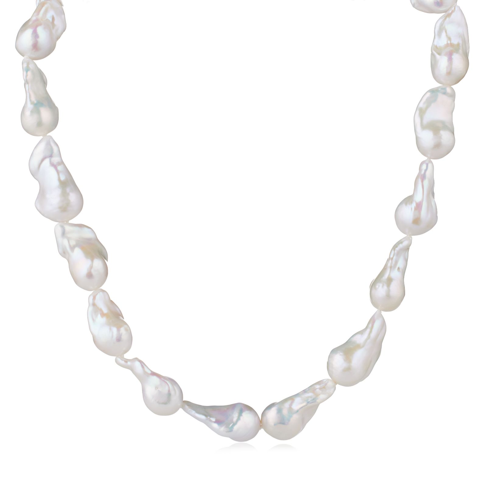 Lara Pearl Private Reserve 15mm Nucleated Baroque Pearl Necklace