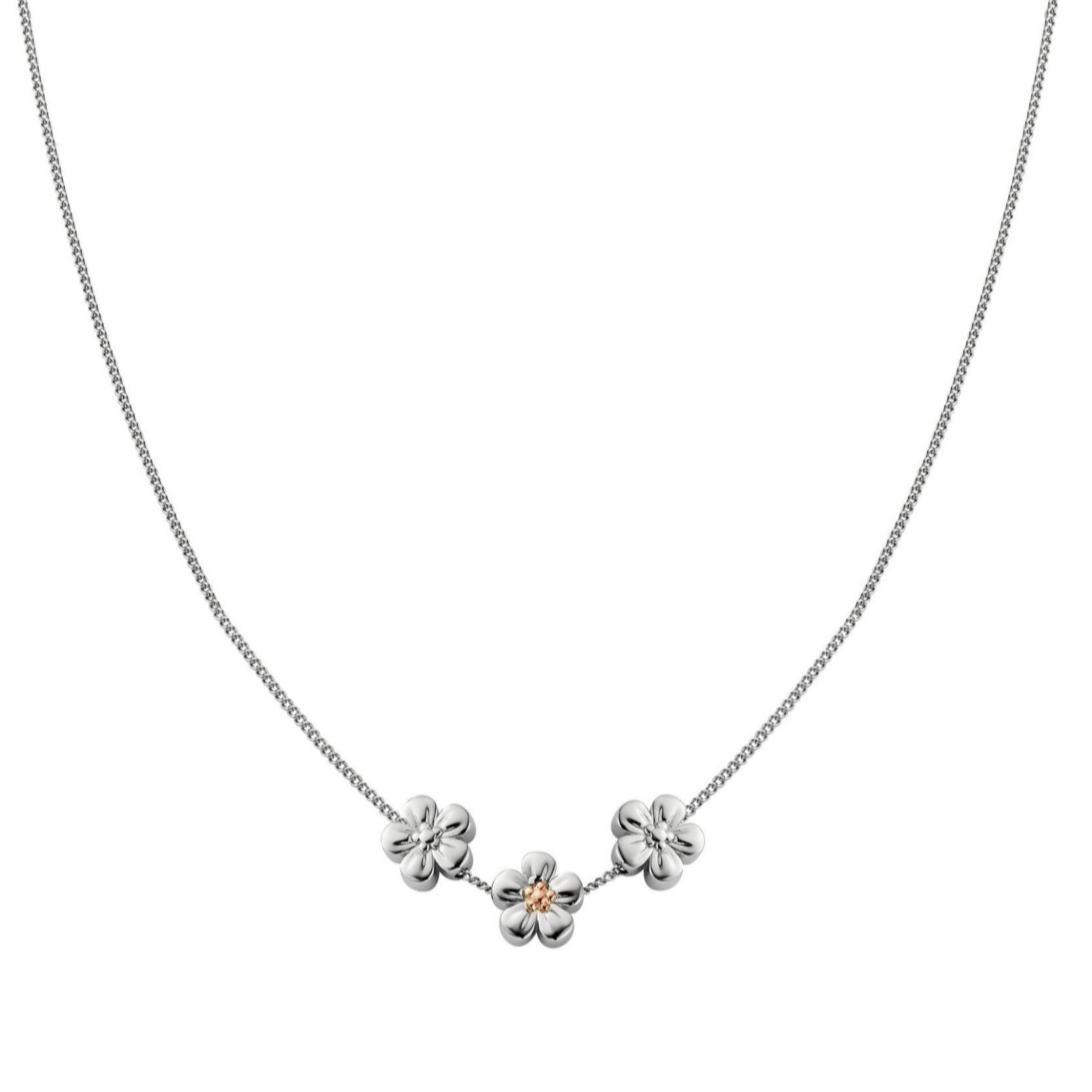  Clogau Nature's Wonder Forget Me Not Adjustable Necklace