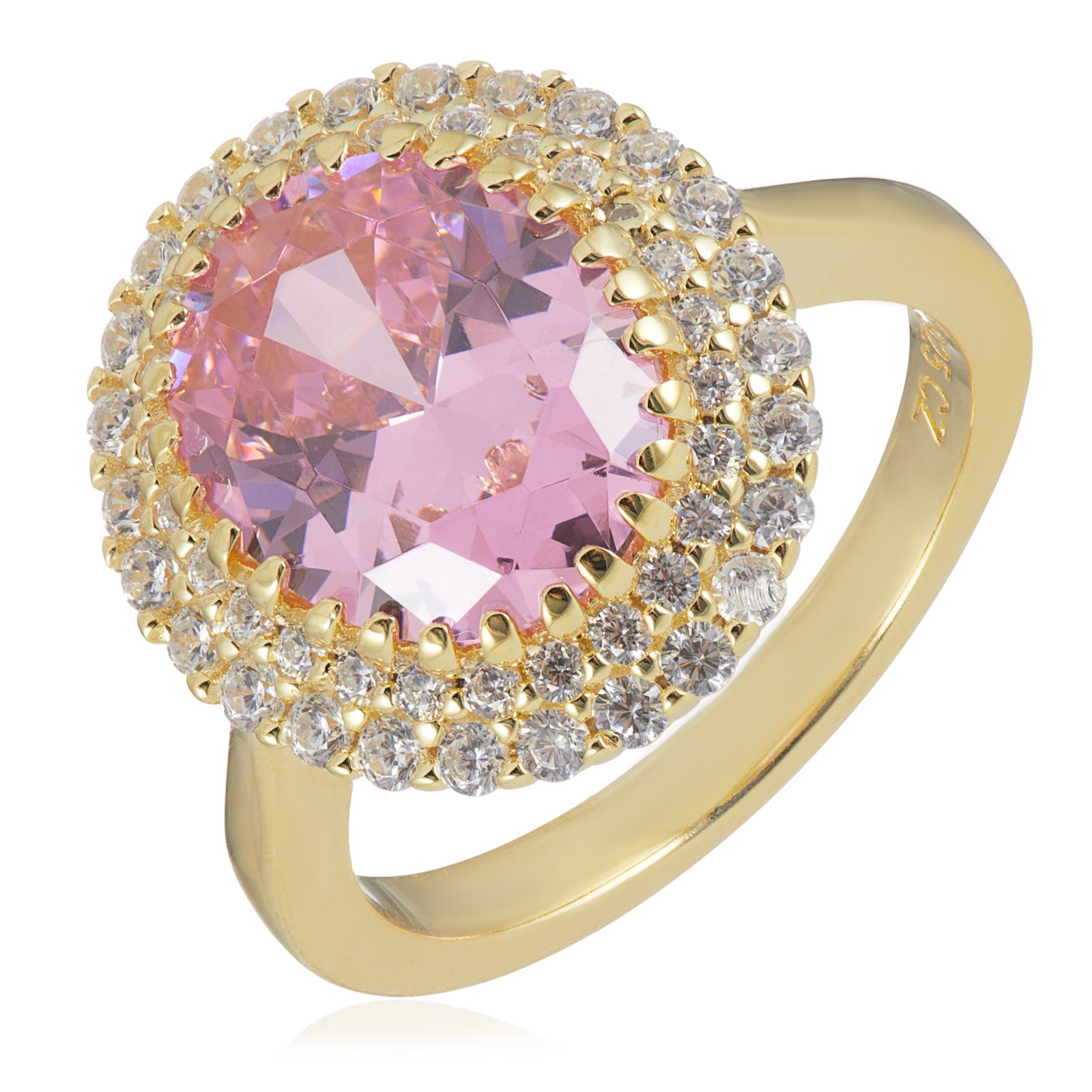 Diamonioque 4.52ct tw Solitaire Oval Ring Sterling Silver