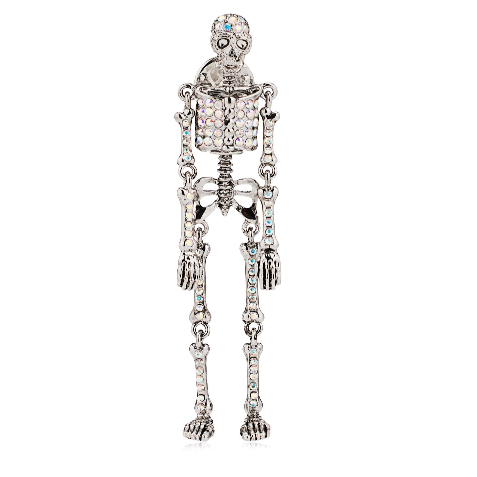 Butler & Wilson Skeleton Clutch Pin