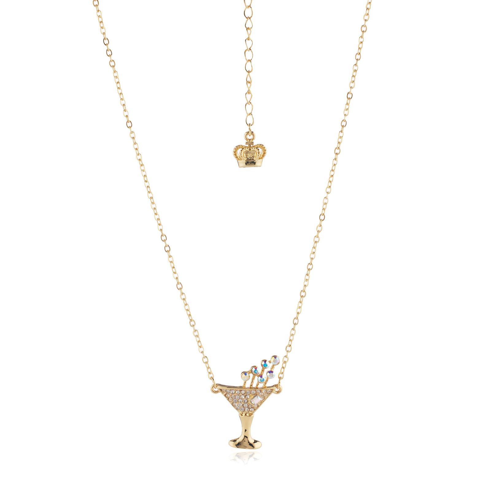 Butler & Wilson Champagne Glass Necklace