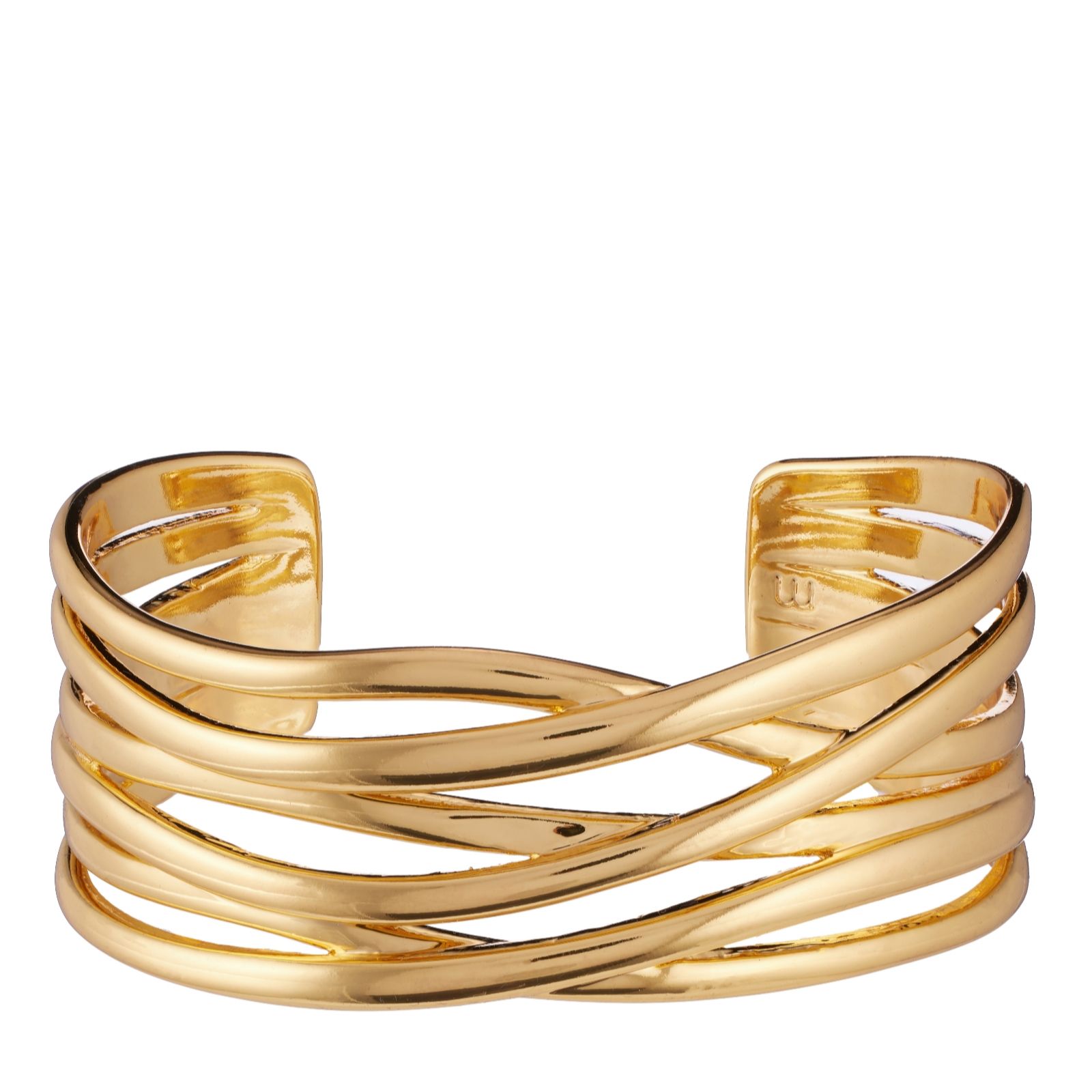 Malika Chunky Gold Cuff Bangle