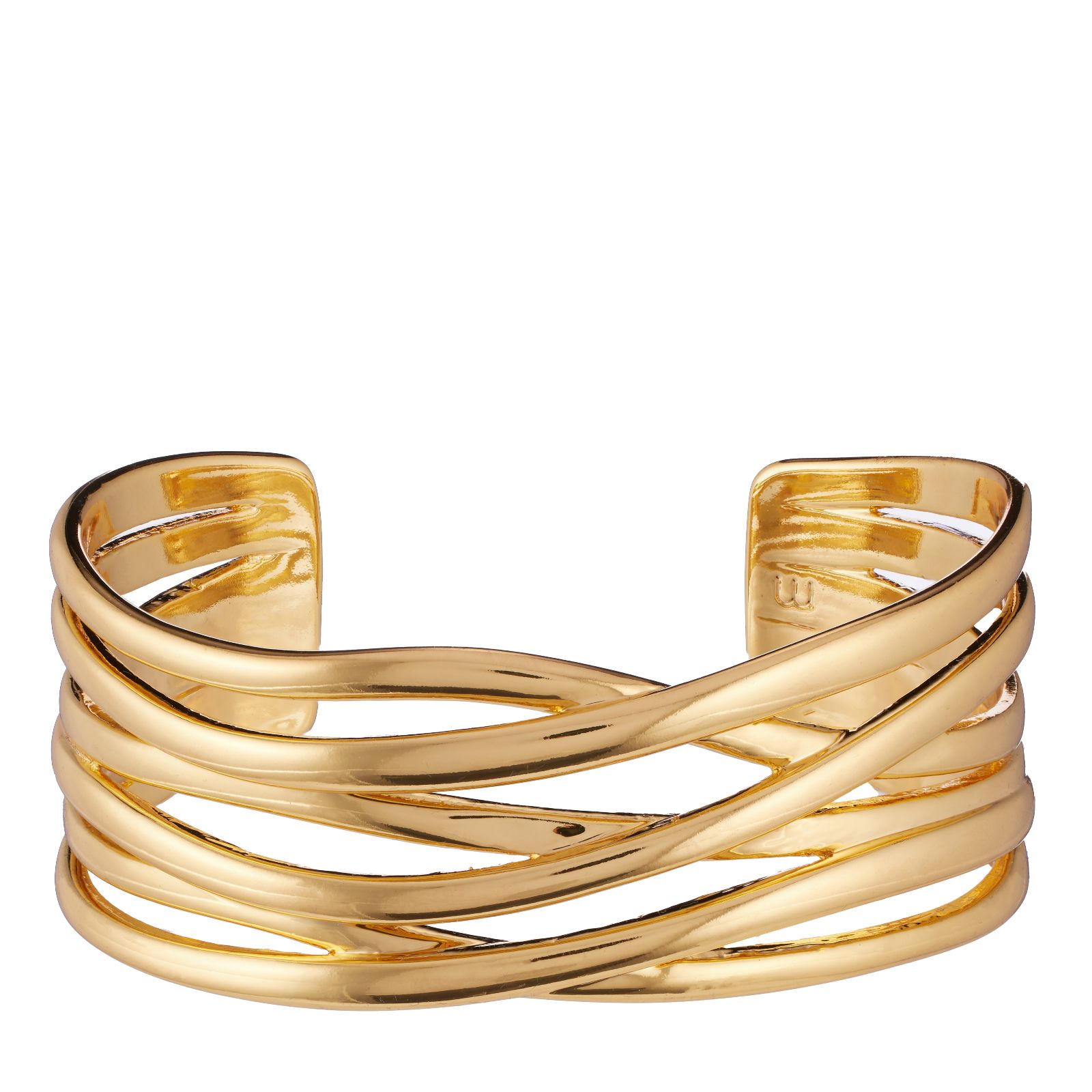 Malika Chunky Gold Cuff Bangle