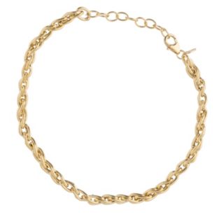 GOLD 9ct Italian Gold Infinity Link 19cm Bracelet 2.74g