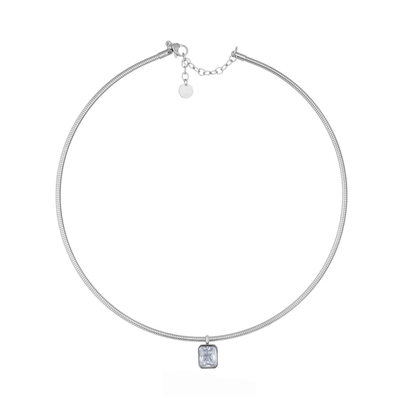 Steel by Diamonique Choice of Cut Necklace Stainless Steel