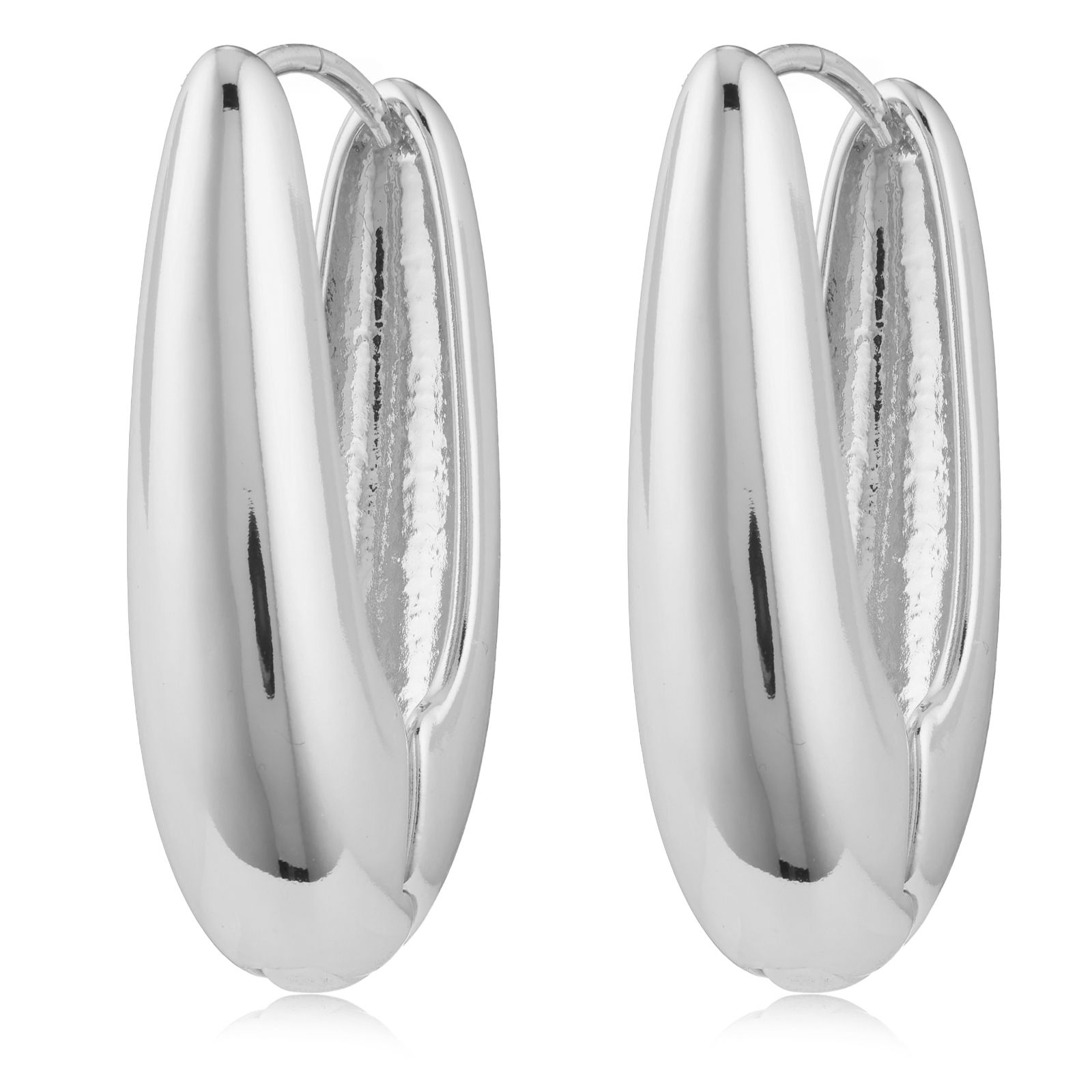 Malika Chunky Hoop Earrings