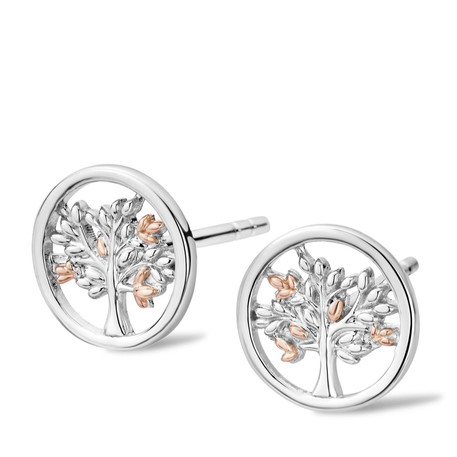 Clogau Tree of Life Sterling Silver Stud Earrings