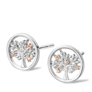 Clogau Tree of Life Sterling Silver Stud Earrings