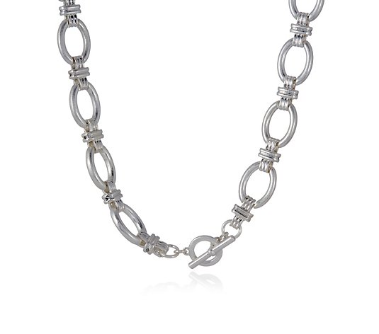 Ruth Langsford Chunky Oval Link T-Bar Clasp Necklace