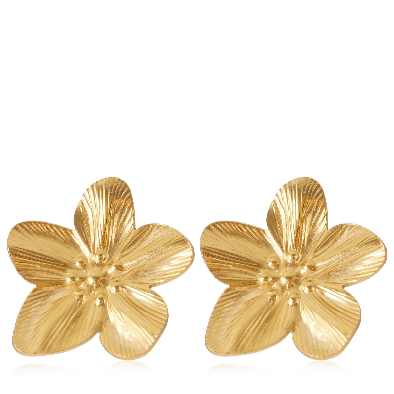 Malika Flower Stud Earrings