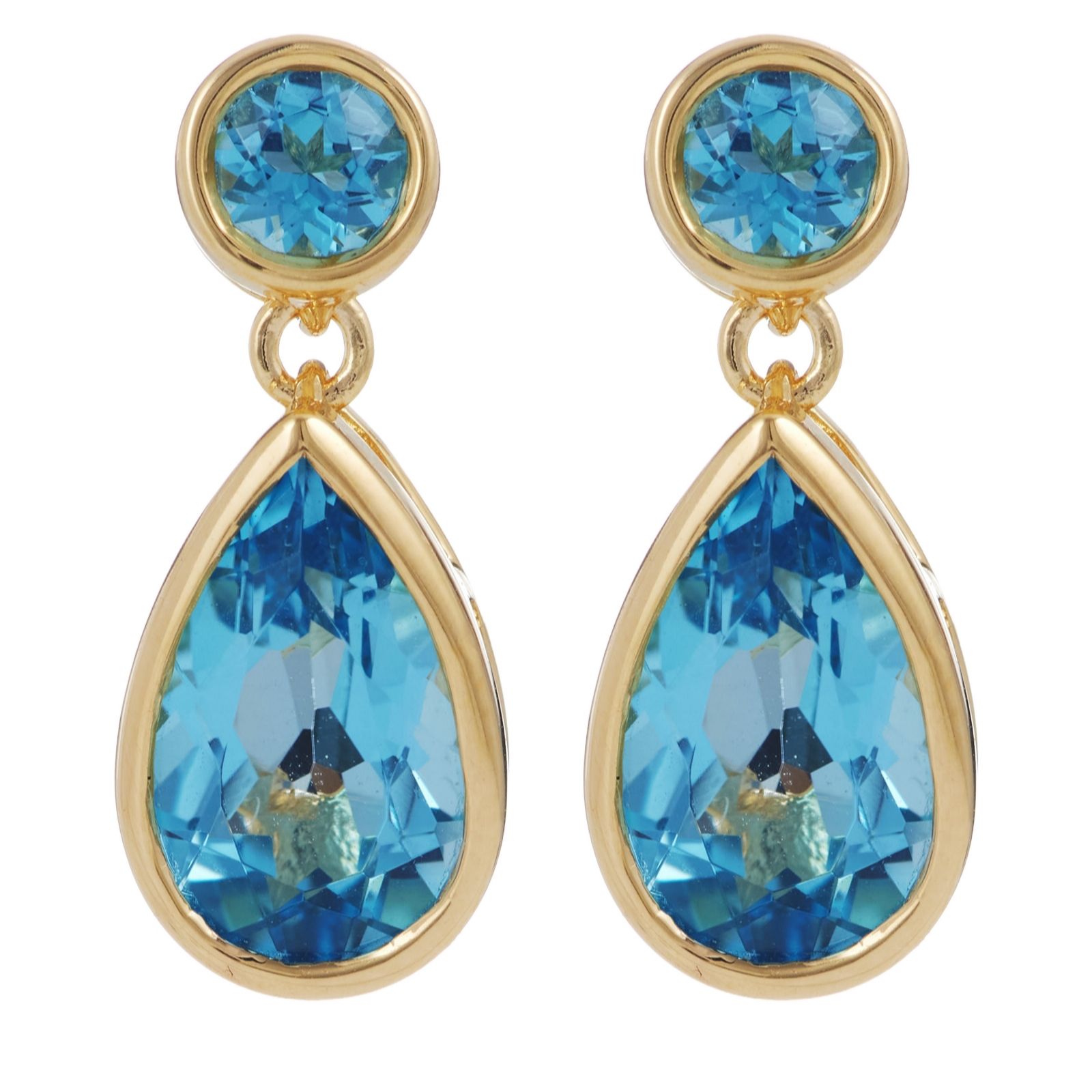  Affinity Gems 2.70 ct Gemstone Drop Earring Sterling Silver