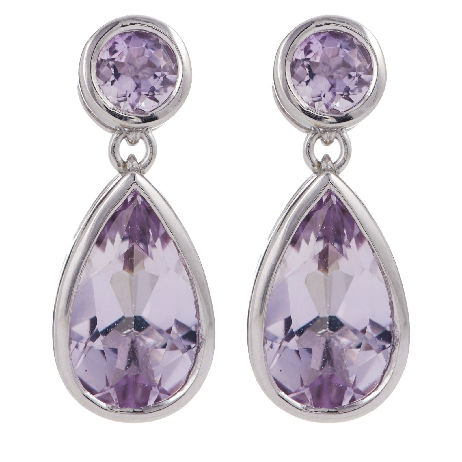Affinity Gems 2.70 ct Gemstone Drop Earring Sterling Silver