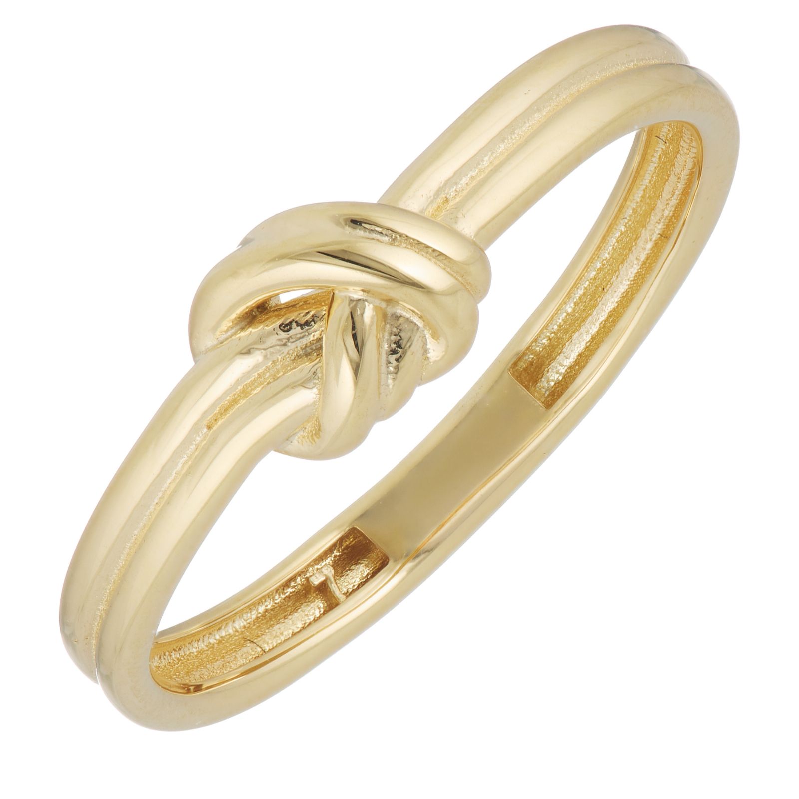 GOLD 9ct Italian Gold Double Knot Ring 1.31g