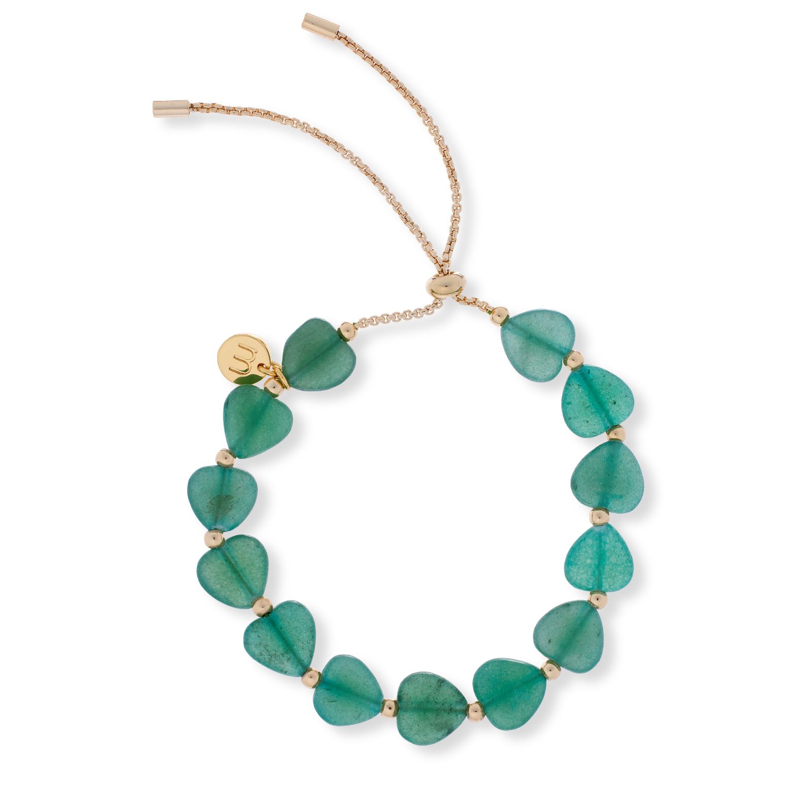 Malika Semi Precious Heart Friendship Bracelet