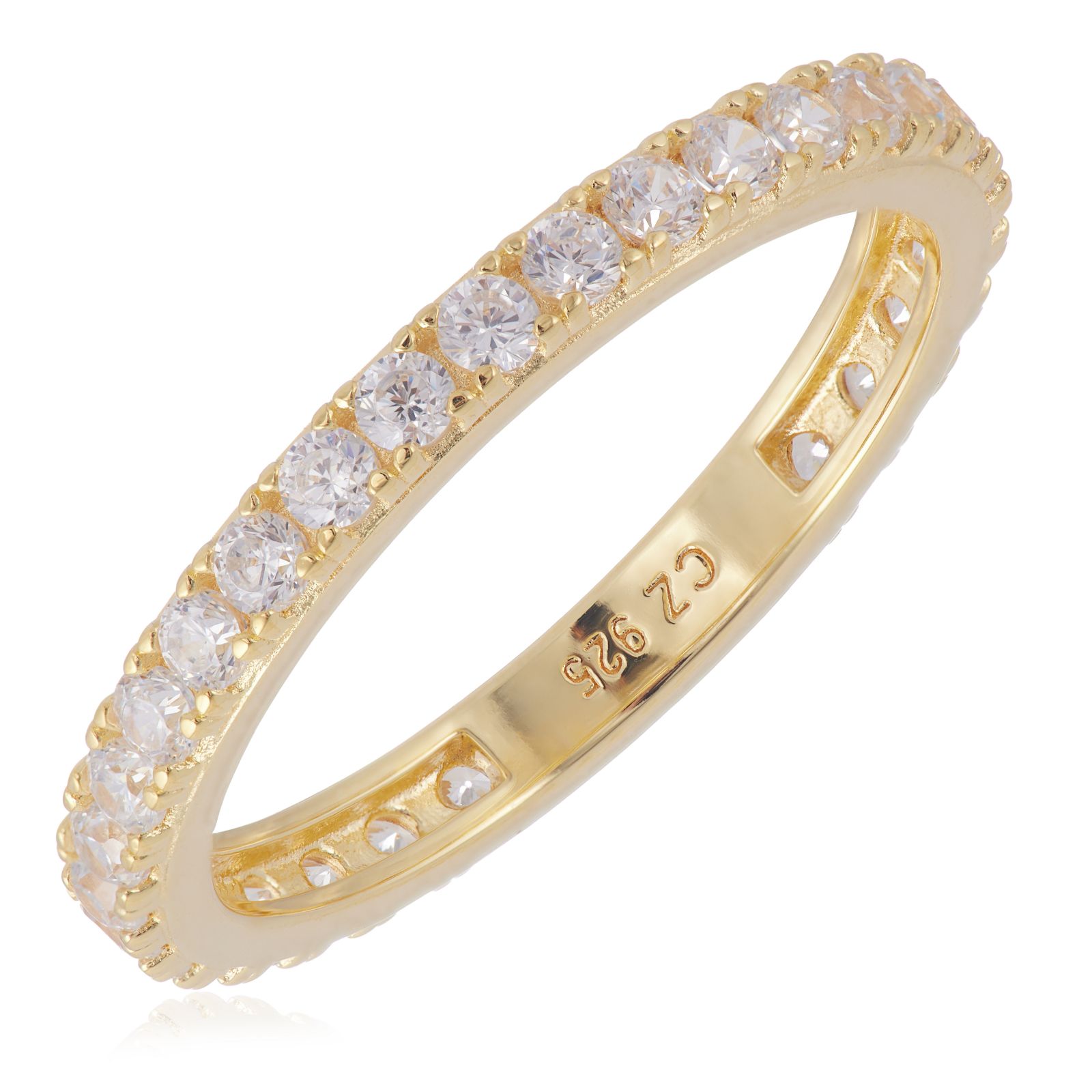 Diamonique 0.8ct tw Eternity Ring