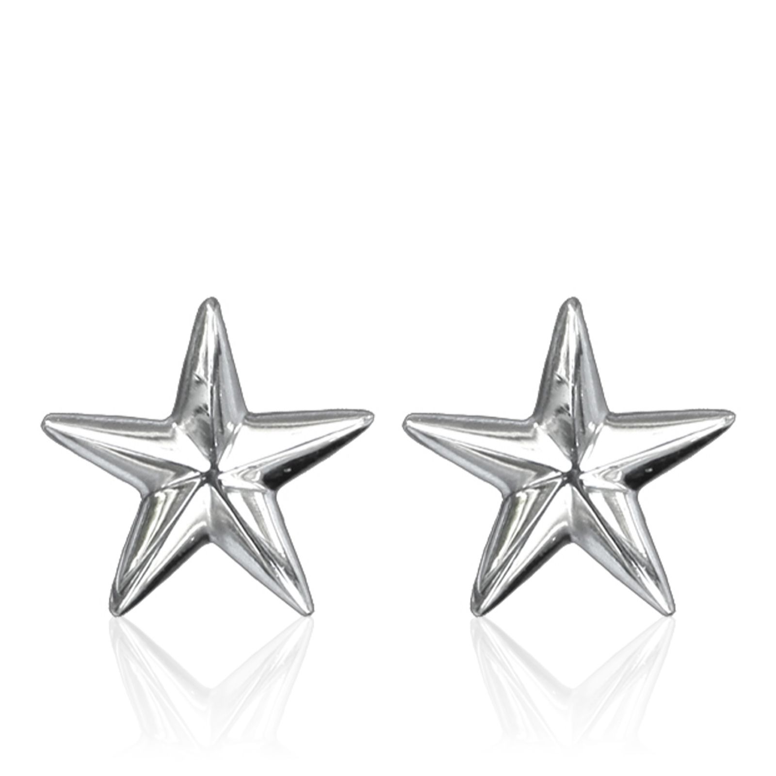 Nina B Starfish Stud Earrings Sterling Silver