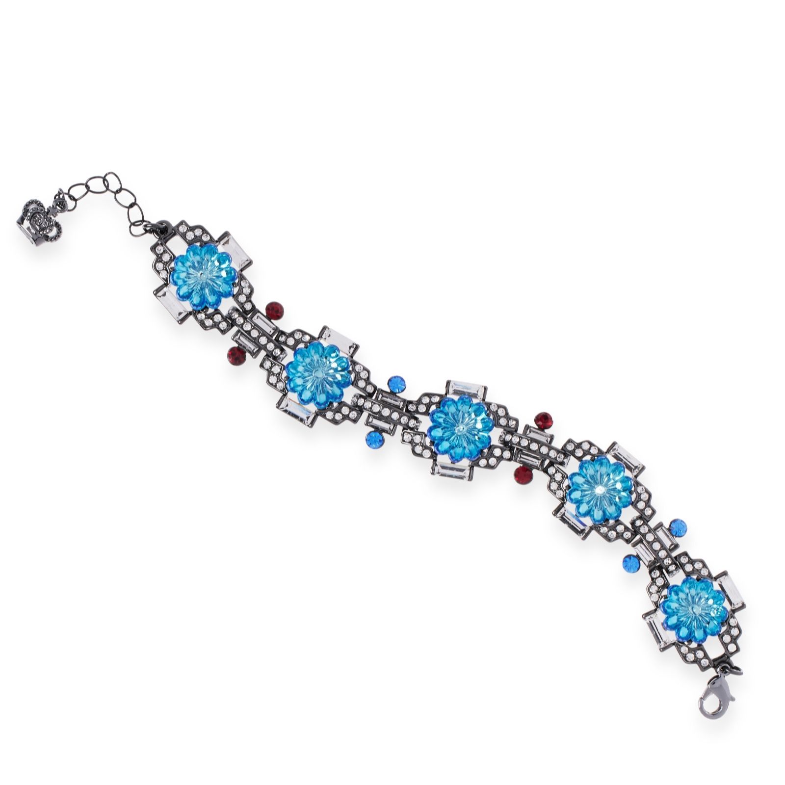 Butler & Wilson Art Deco Flower Bracelet