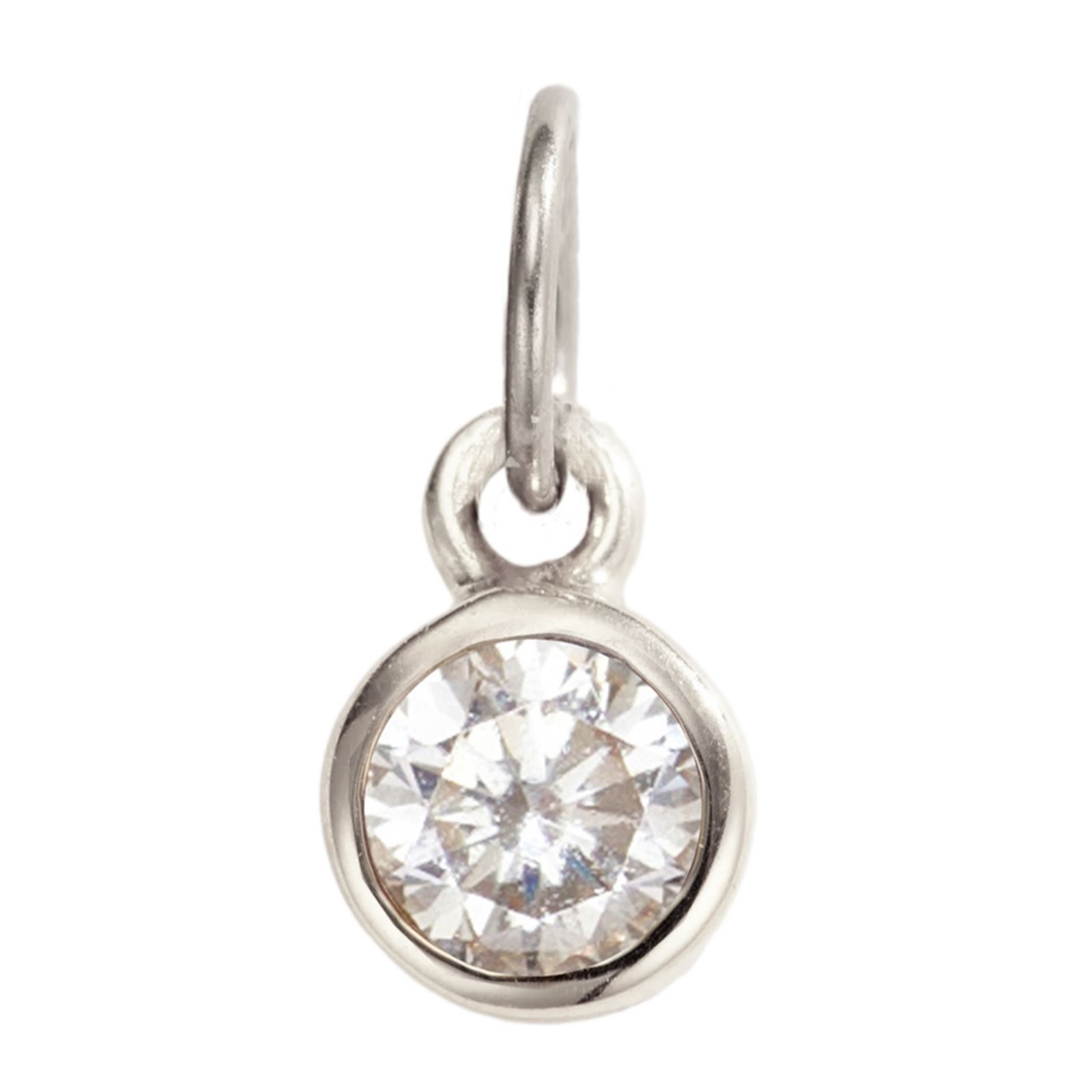 Posh Totty Designs Personalised Birthstone & Initial Charm Bracelet