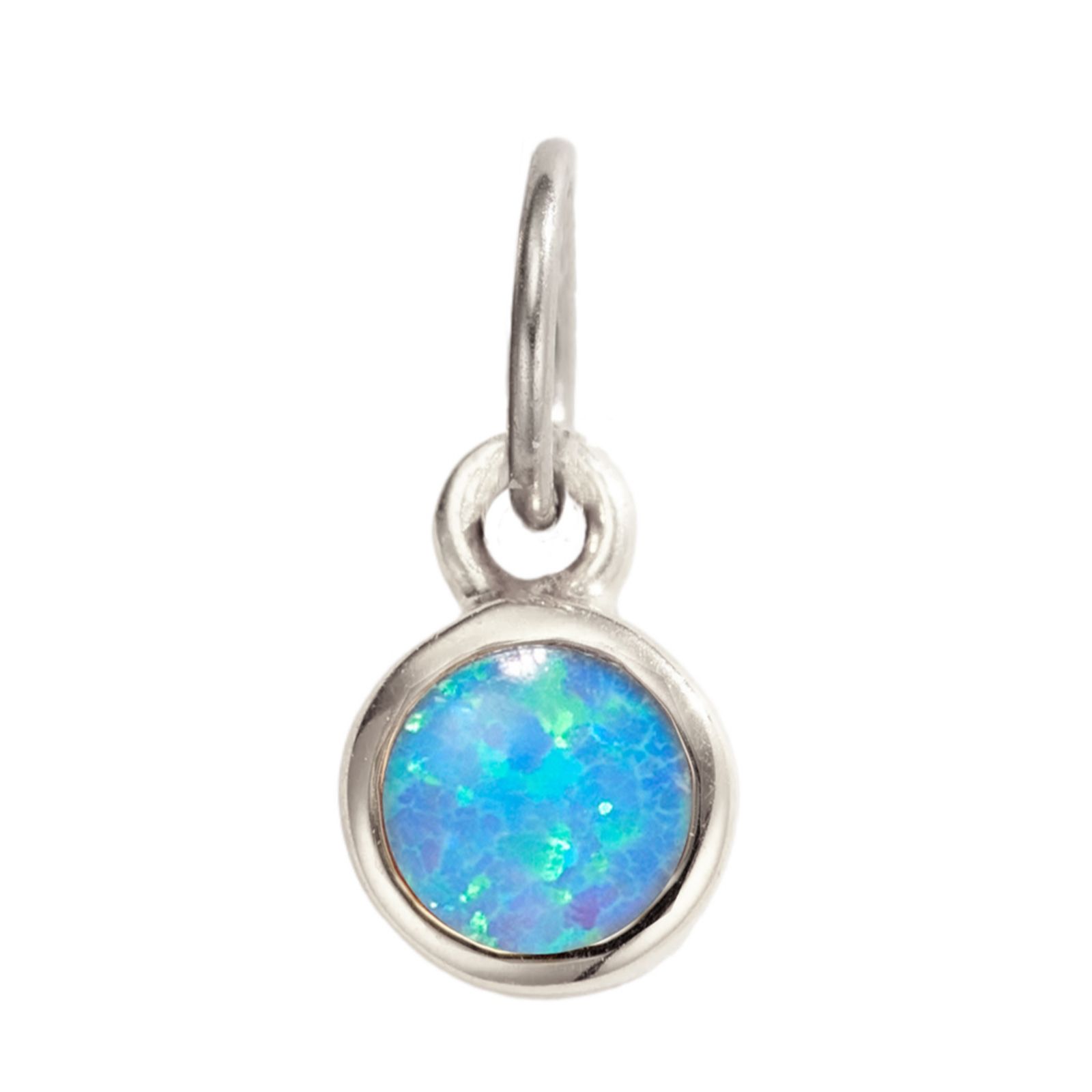 Posh Totty Designs Personalised Birthstone & Initial Charm Bracelet