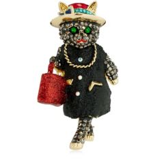 Butler & Wilson Little Lady Cat Brooch